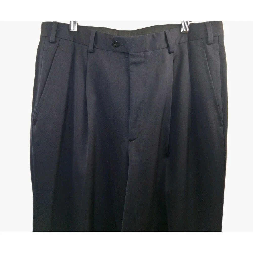 Emilio Yuste Men's 2 Piece Suit 38R 100% Wool Spain Pleated Pants $825 Retail